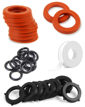 31 Pcs Garden Hose Washers, Heavy Duty Hose Washers Rubber Seals, Fits A... - $8.49