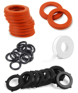 31 Pcs Garden Hose Washers, Heavy Duty Hose Washers Rubber Seals, Fits A... - $155.51 MXN