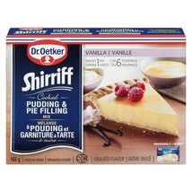 3 Boxes of Dr. Oetker, Shirriff Vanilla Pudding &amp; Pie Filling Mix 160g Each - £21.39 GBP