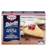 3 Boxes of Dr. Oetker, Shirriff Vanilla Pudding &amp; Pie Filling Mix 160g Each - £21.31 GBP