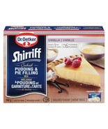 3 Boxes of Dr. Oetker, Shirriff Vanilla Pudding &amp; Pie Filling Mix 160g Each - £20.38 GBP