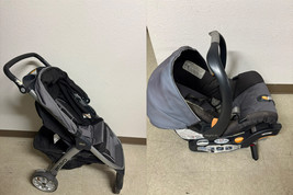 full-size Bravo 3-in-1 Quick-Fold Stroller with the KeyFit 30 Infant Car... - $290.24