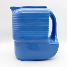 Hall China Refrigerator Pitcher For Westinghouse Blue 8&quot; Tall Art Deco NO LID - £27.52 GBP