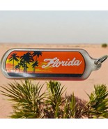 Vintage Souvenir Keyring FLORIDA USA Keychain ORANGE SKY Porte-Clé FLORI... - $182.44 MXN
