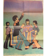 Beatles rare original UK 1968 “Love” Yellow Submarine poster 27&quot;x21&quot; NM - $193.05