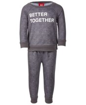 Matching Baby Boys and Girls 2-PC. Better Together Family Pajama Set,18MO - £21.93 GBP