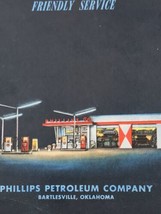 Phillips 66 Illinois Highway Map 60s Vintage Gas Oil Travel Guide 1962  - £9.67 GBP