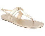 Charter Club Women Slingback Thong Sandals Onelle Size US 8M Platino Met... - £24.11 GBP