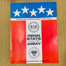 1968 Football Program Penn State Nittany Lions vs Cadets Of Army West Point - $39.55