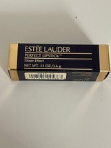 Estee Lauder Perfect Lipstick Sheer Effect Perfect Bronze Gold Case 0.13oz - £15.17 GBP