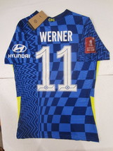 Timo Werner #11 Chelsea FC FA Cup Final Match Slim Home Soccer Jersey 2021-2022 - $110.00