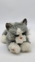 2002 Hasbro Tiger Electronics FurReal Friends Grey Kitten Cat Meow Plush... - $33.37