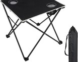 Camping Table Beach Table: Foldable 600D Oxford Picnic Table With Carryi... - $40.93