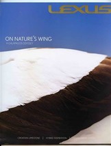 Lexus Magazine Qtr 2 2007 On Nature&#39;s Wing Croatian Limestone Hybrid Ins... - $14.85