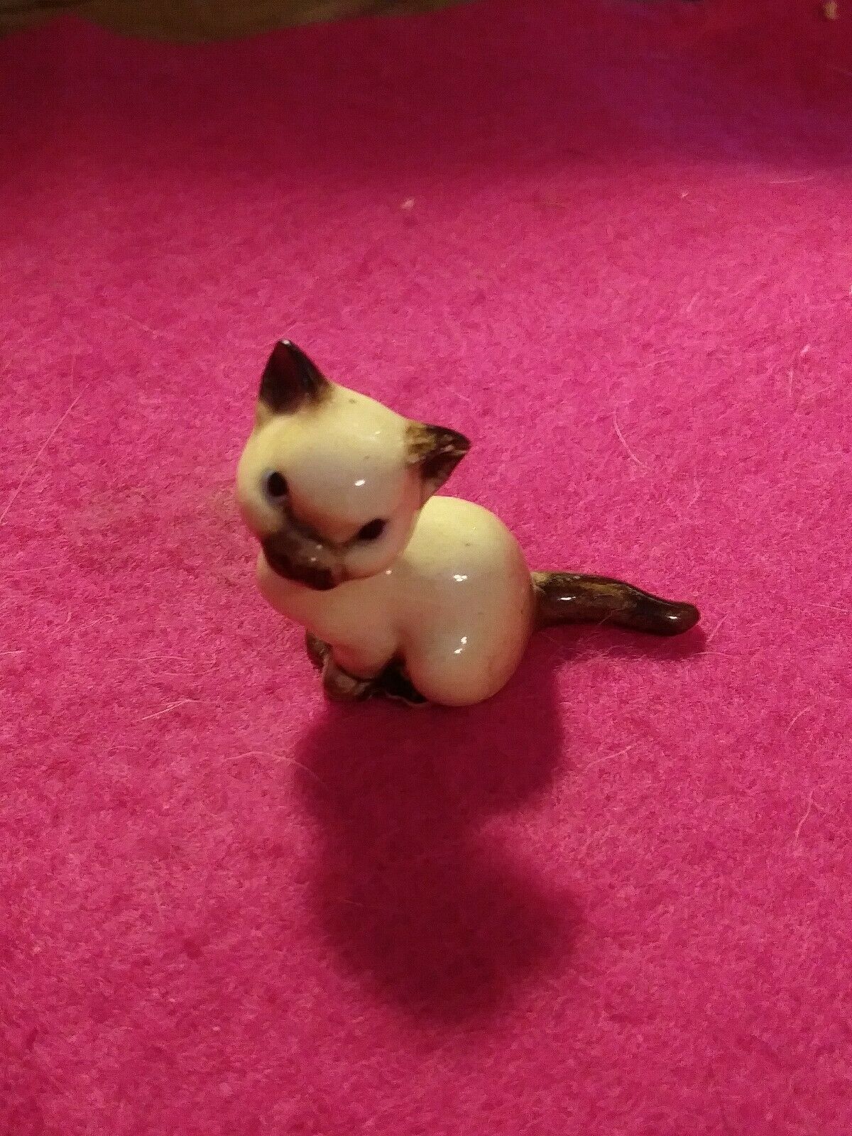 Hagen renaker siamese cat Sitting 438 Not On Card No Damage Vintage - $10.00