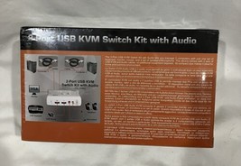 TRENDnet INC TK-209K 2-Port USB KVM Switch Kit with Audio - New Sealed - $25.00