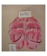 Nicole Miller  Hot Pink Tie Die Faux Fur Sandals TODDLER  Size US 10 NEW - €9,19 EUR