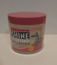 Smooth N Shine Gellation Plus Ultimate Hold #11 Styling Gel Protein Aloe 16 OZ  - £31.30 GBP
