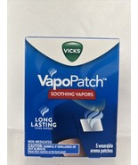 Vicks Vapopatch Long Lasting Soothing Menyhol Vapors Adult 5 Patches COM... - $5.55