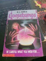 R.l Stine Goosebumps #12 Be Careful What You Wish For... - £2.95 GBP