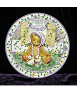 CHERISHED TEDDIES Easter Sculptured Plate 1997 - £7.86 GBP