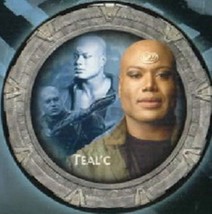 Stargate SG-1 Teal&#39;c Collage Ltd. Edition Numbered Bone China Plate 2004 COA NEW - £30.42 GBP