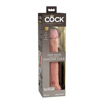 King Cock Elite Silicone Dual-Density Cock 10 in. Light - £51.28 GBP