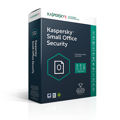KASPERSKY SMALL OFFICE SECURITY v6 - 5 PC + 5 MOBILES, 1 SERVER - Download - $65.00