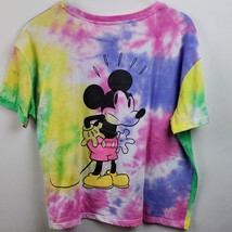 Vintage Tshirt Crop TEE Disney The Original XL 15-17 Tie Dye Kids - £12.57 GBP