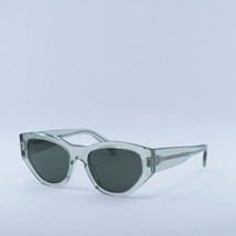 CELINE CL40219I 93N Transparent Green/Green 54-18-135 Sunglasses New Aut... - $303.98