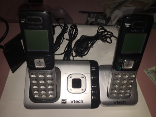 VTech CS6729-2 DECT 6.0 Digital Technology 2 Handset Cordless Answering System - $30.08