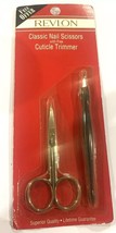 Revlon Classic Nail Scissors with Cuticle Trimmer 4685-09 Discontinued - $21.68