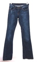 We The People Embellished Stretchy Jeans Blue Crystal Pockets Distressed Sz 26 - £34.35 GBP