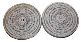 2 Lot Vintage Hershey Chocolate Assortment Tin Cans 8.5” X 1.5” - Net Wt. 26 Ozs - £7.81 GBP