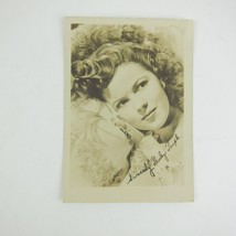 Shirley Temple Postcard Hollywood Actress Headshot Photo Portrait Vintage 1940s - £7.85 GBP