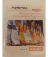 Elementary &amp; Intermediate Algebra by Allen R. Angel Student Version CD-R... - $19.99