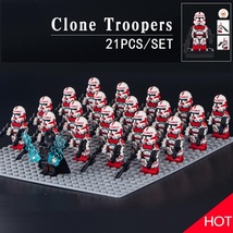 Star Wars Emperor Palpatine and Imperial Clone Shock Troopers 21pcs Minifigures - £23.18 GBP