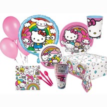 Hello Kitty and Friends Premium Party Package Kit in a Box 70 Piece New - £28.73 GBP