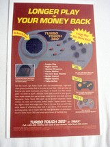 1992 Ad Turbo Touch 360 Video Game Controller by Triax - £6.28 GBP