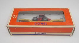 Lionel 6-16957 Lionel 6461 Depressed Center Flat Car With ERTL Case 4WD Tractor - £19.17 GBP