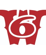 Firefighter Decal/Sticker - Worcester 6 W6 Memorial REFLECTIVE RED Decal W6 - $4.94+
