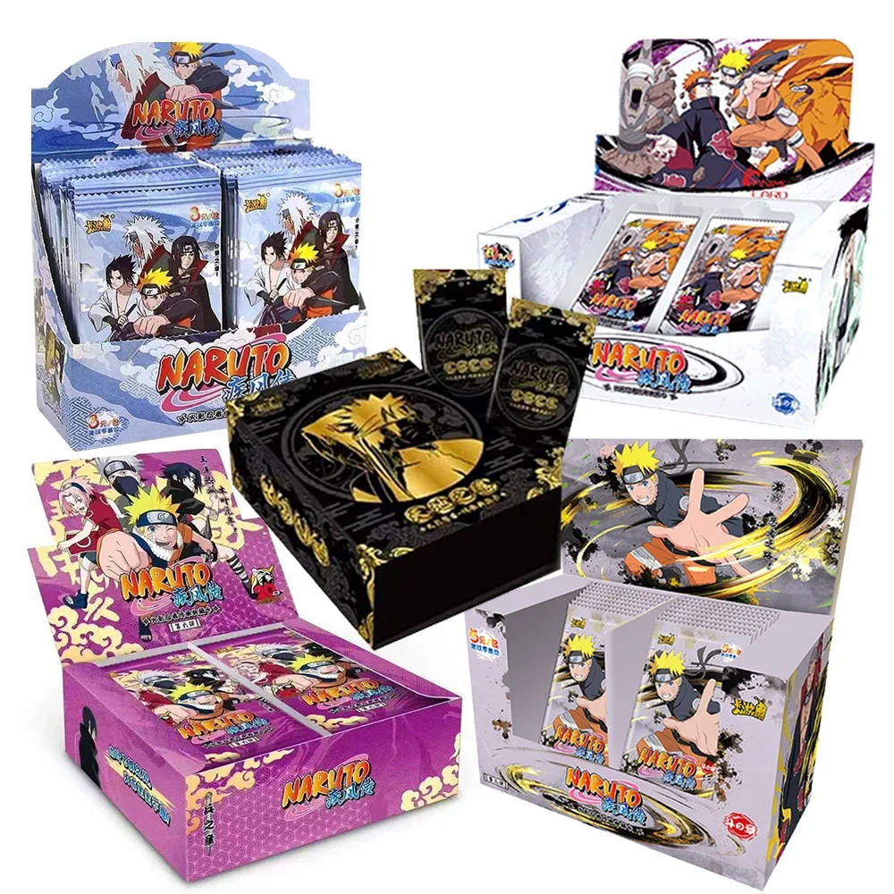 KAYOU Naruto Cards Vortex Collectible Card Games Anime Party Playing Toys Kids - £11.98 GBP+