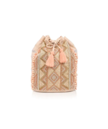 America &amp; Beyond Rose Gold Embellished Back Pack - $2,717.18 MXN