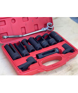 11pcs Oxygen Sensor Sockets Set &amp; 22mm Wrench Vacuum PVS Injector Remova... - $885.93 MXN