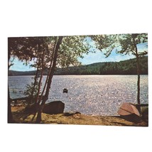 Postcard Kiwassa Lake At Saranac Lake New York In The Adirondacks Chrome - $6.98