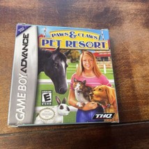 Paws &amp; Claws: Pet Resort Nintendo Game Boy Advance COMPLETE with Box Booklet GBA - £10.60 GBP