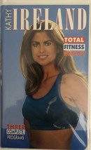 KATHY IRELAND Total Fitness Workout VHS  Clamshell-LIKE NEW CONDITION - £12.45 GBP