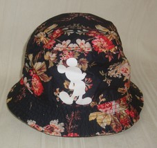 NEFF Disney Collection Mickey Mouse Floral Bucket Hat OSFM Sun Cap - £10.16 GBP