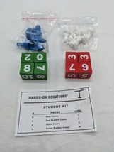 Hands On Equations Student Kit Mathimatical Educational Game - $17.81