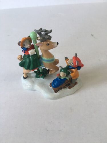 Avon Carousel Wonderland Miniatures Have a Nice Ride 1993 NIB Christmas Vtg - $8.85